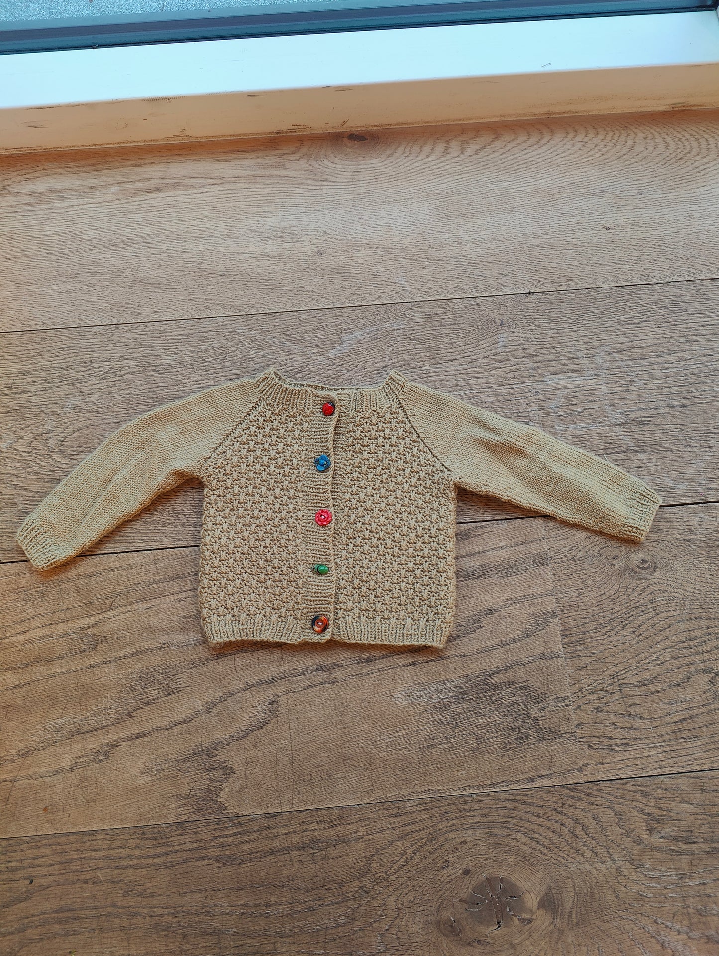 Uldklumper Strukturcardigan