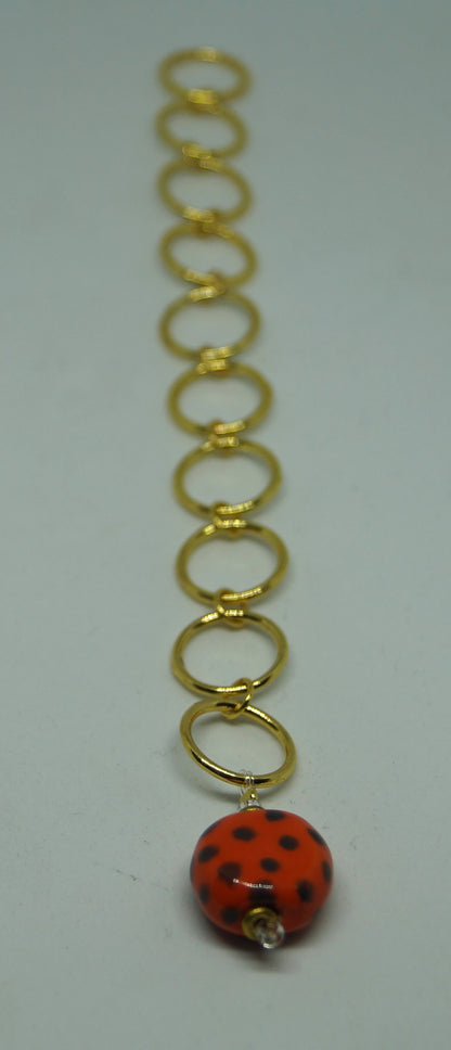 Håndlavede strikkefisk til store pinde